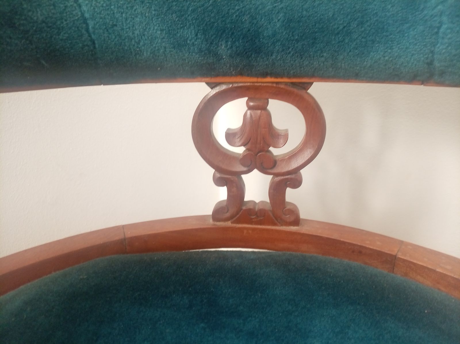 Tub Chair. Nursing Chair (Or Occasional Chair). Reupholstered Approximately 45 Years Ago. photo Furniture