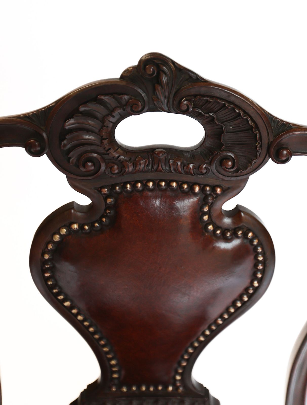 Pair Victorian Rosewood & Carved Side Chairs photo Furniture