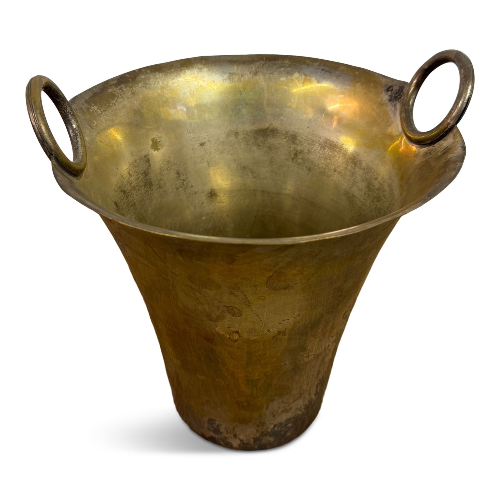Vintage Metal Champagne Ice Bucket Or Cooler