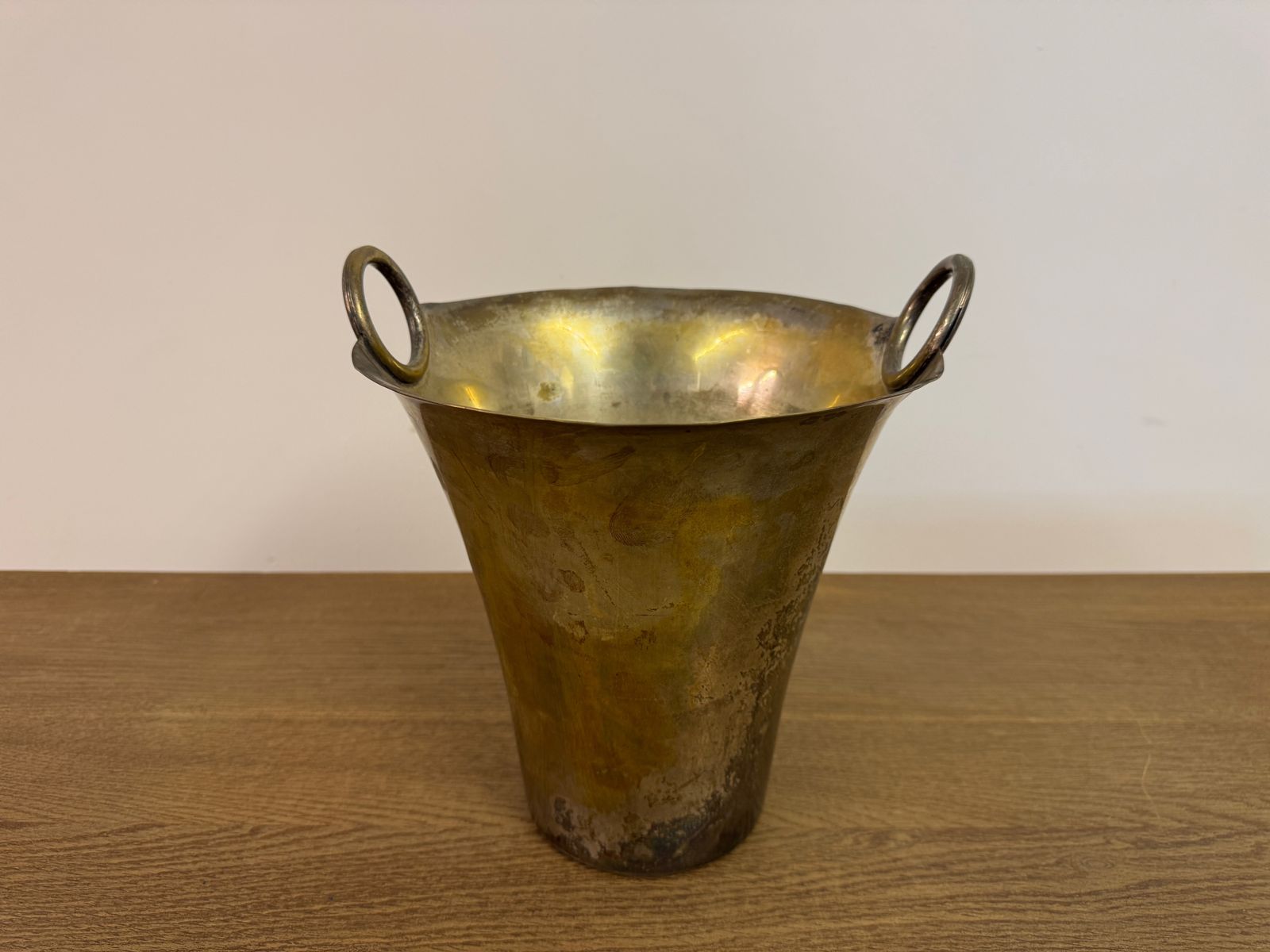Vintage Metal Champagne Ice Bucket Or Cooler photo 70.0
