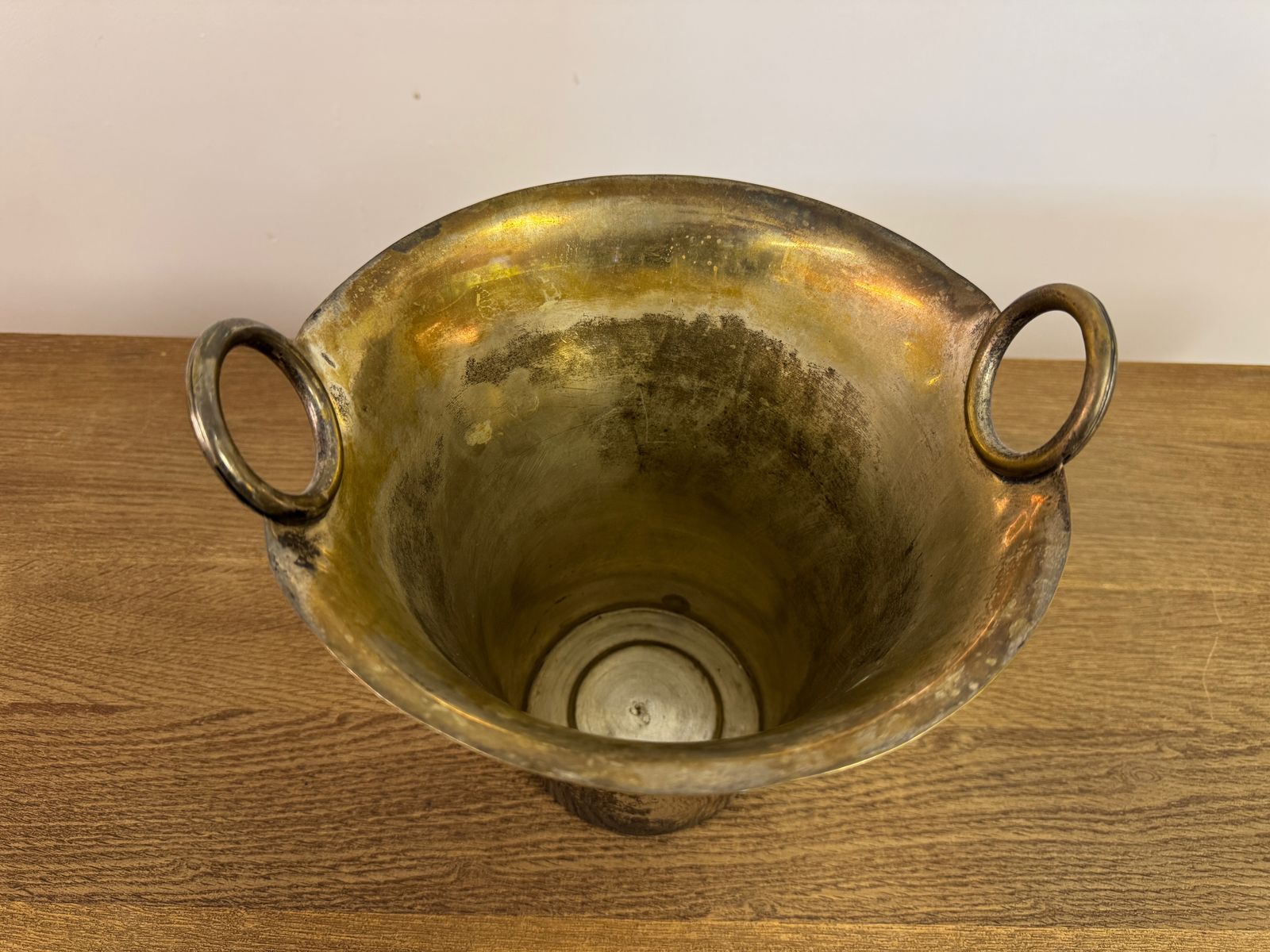 Vintage Metal Champagne Ice Bucket Or Cooler photo buy