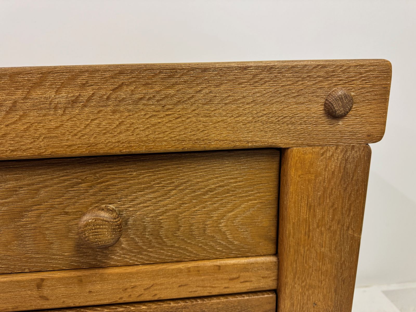 Brutalist Oak Chest Of Drawers, 1970s photo 1195.0
