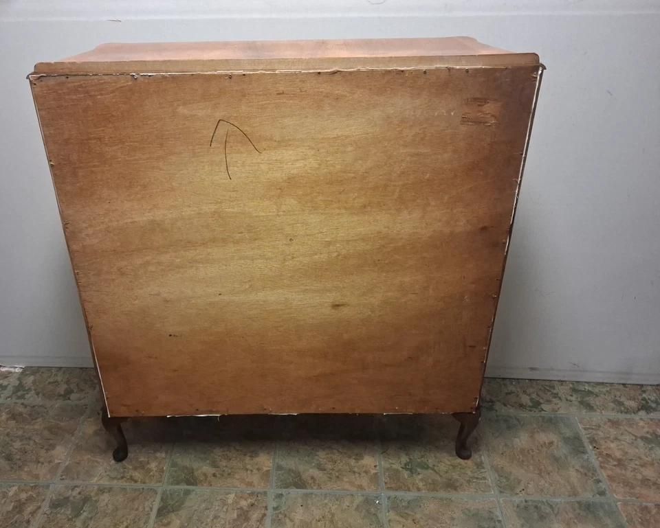 Antique Art Deco Glass Display Drink Cabinet In Walnut Burr Restored photo vintage