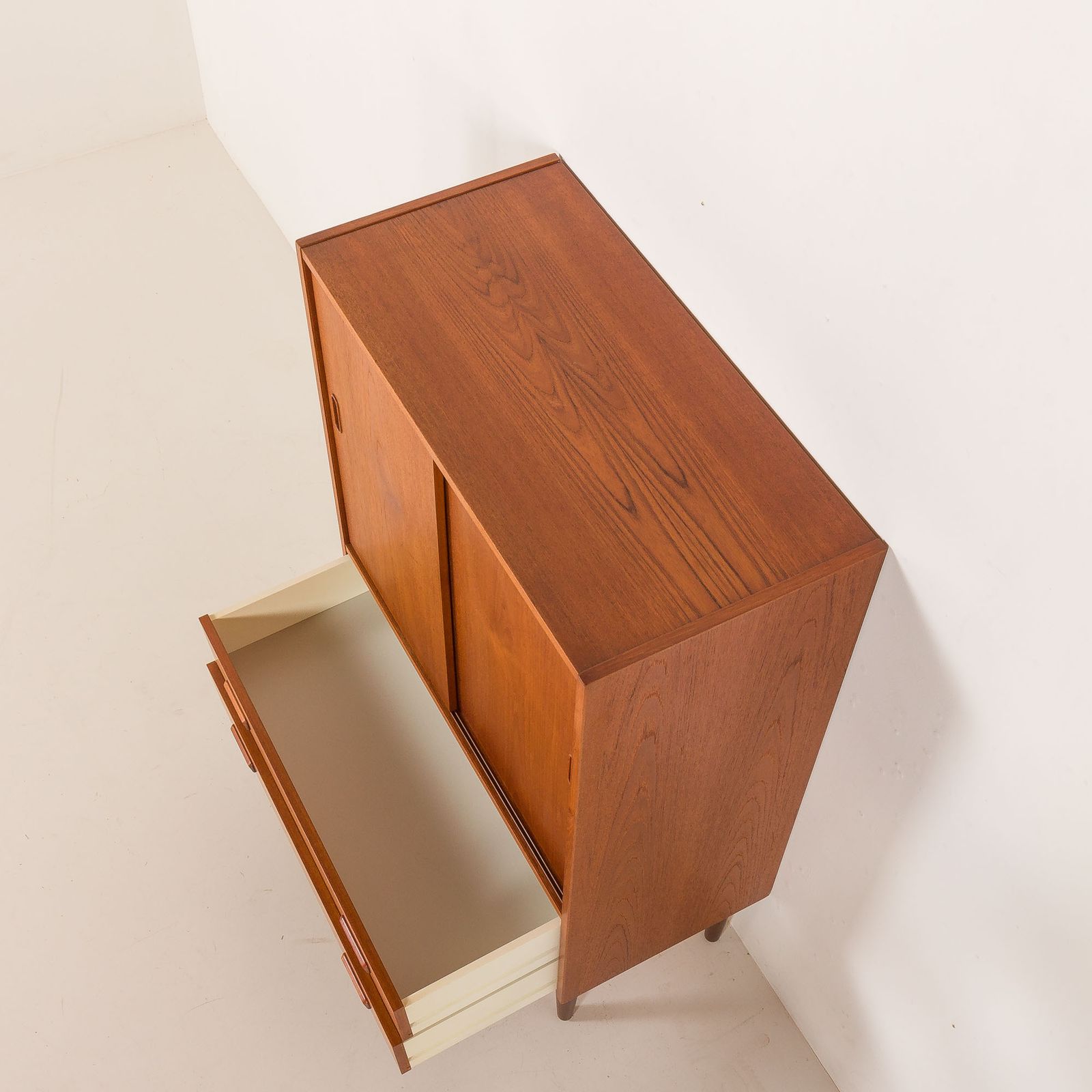 Scandinavian Teak Cabinet, Sweden 1970s photo vintage