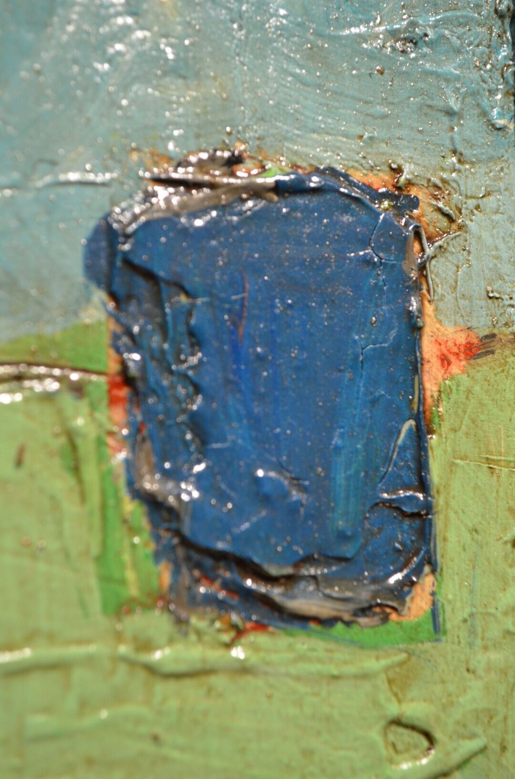 Beautiful Abstract Still Life Painting Initialled Ws photo 985.0