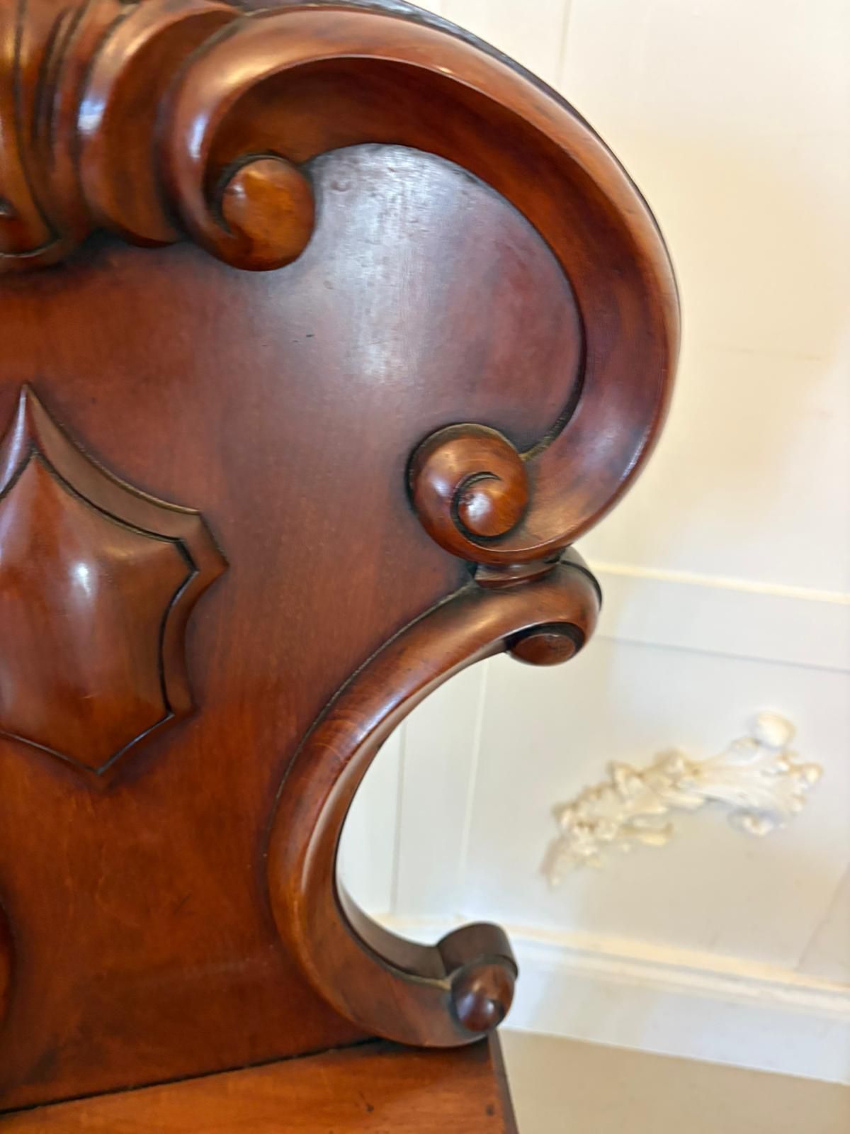 Superb Quality Pair Of Antique 19th Century Mahogany Side Chairs photo for sale