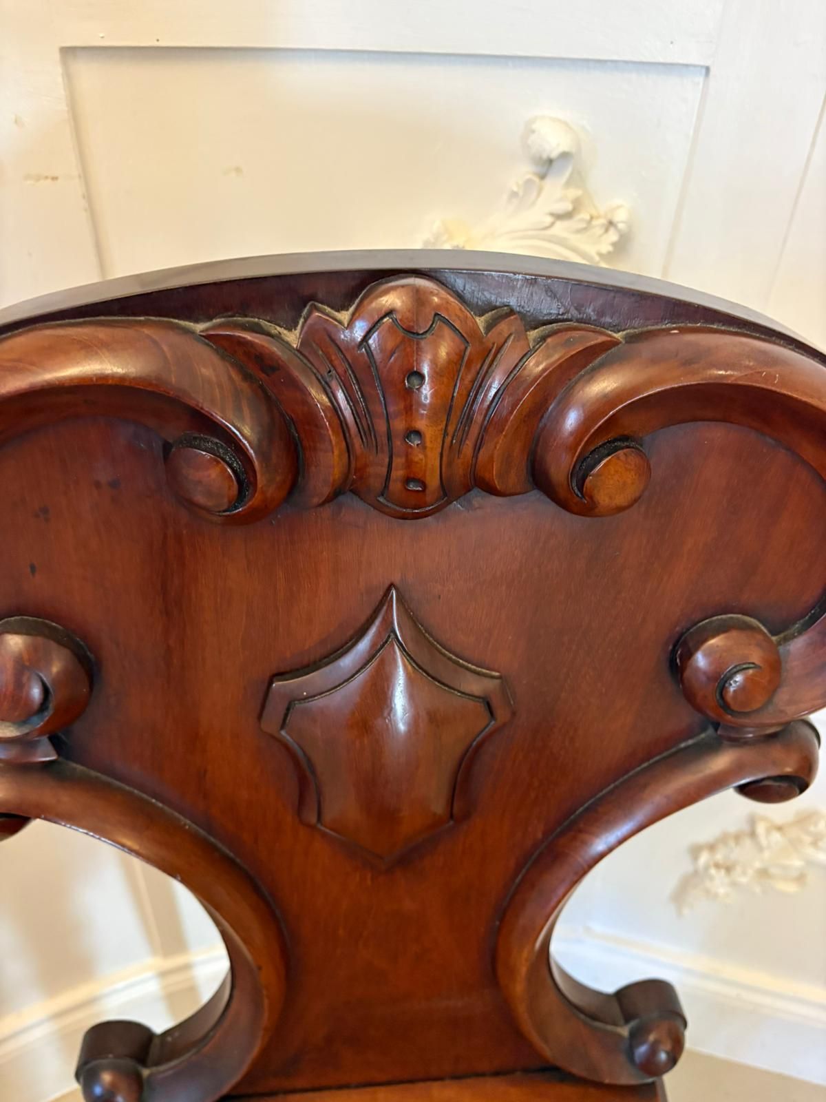 1385.0 Superb Quality Pair Of Antique 19th Century Mahogany Side Chairs photo