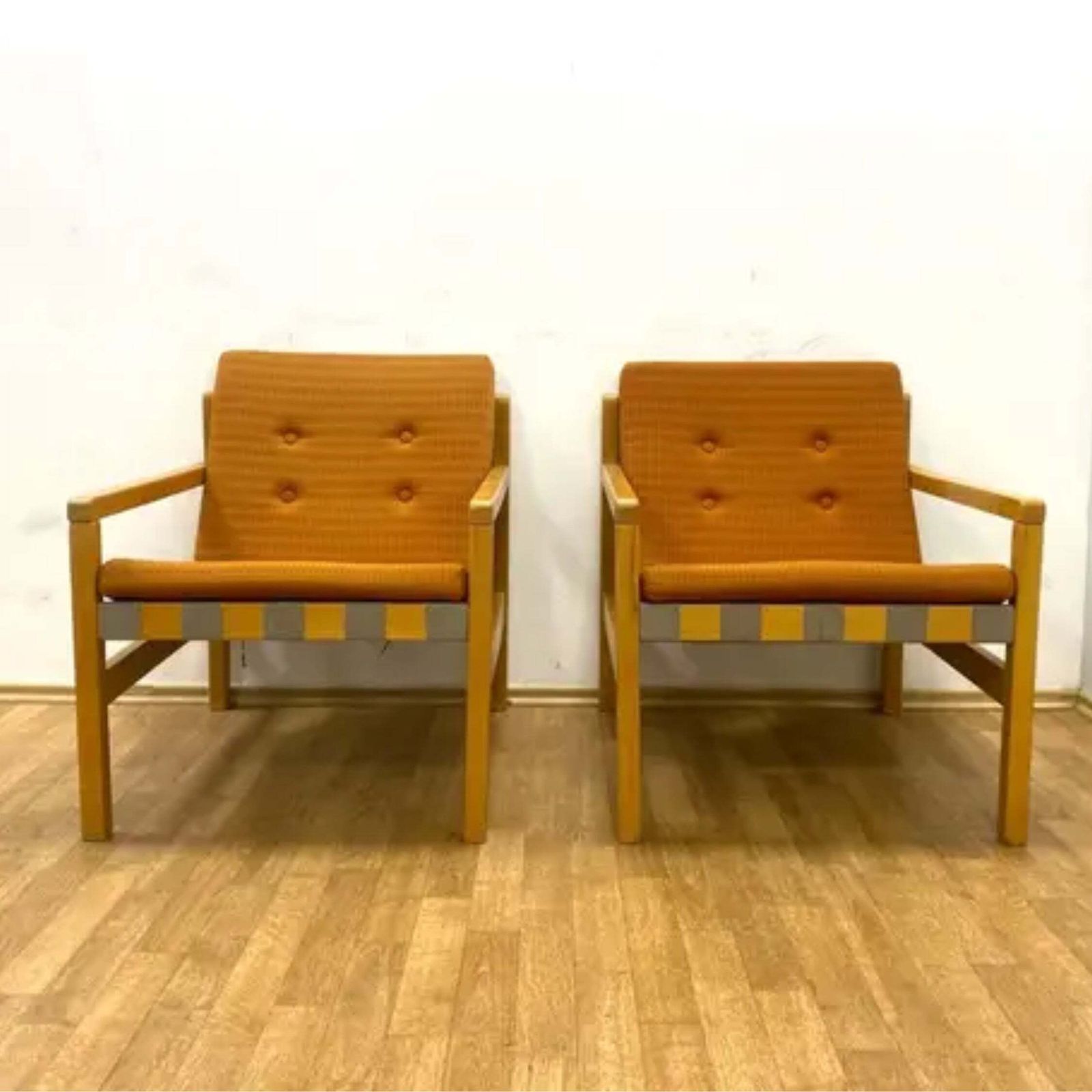 Retro Armchairs, Hikor, Czechoslovakia, 1960s (Set Of 2) photo furniture