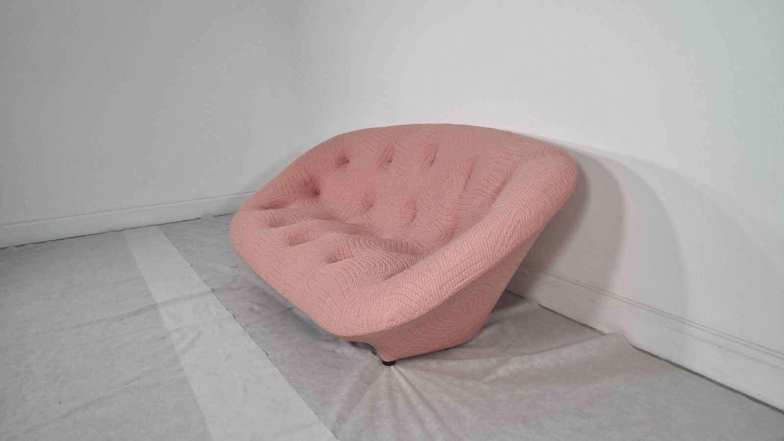 Ligne Roset Ploum Sofa In Appa Poncho Fabric In Mint Condition photo vintage