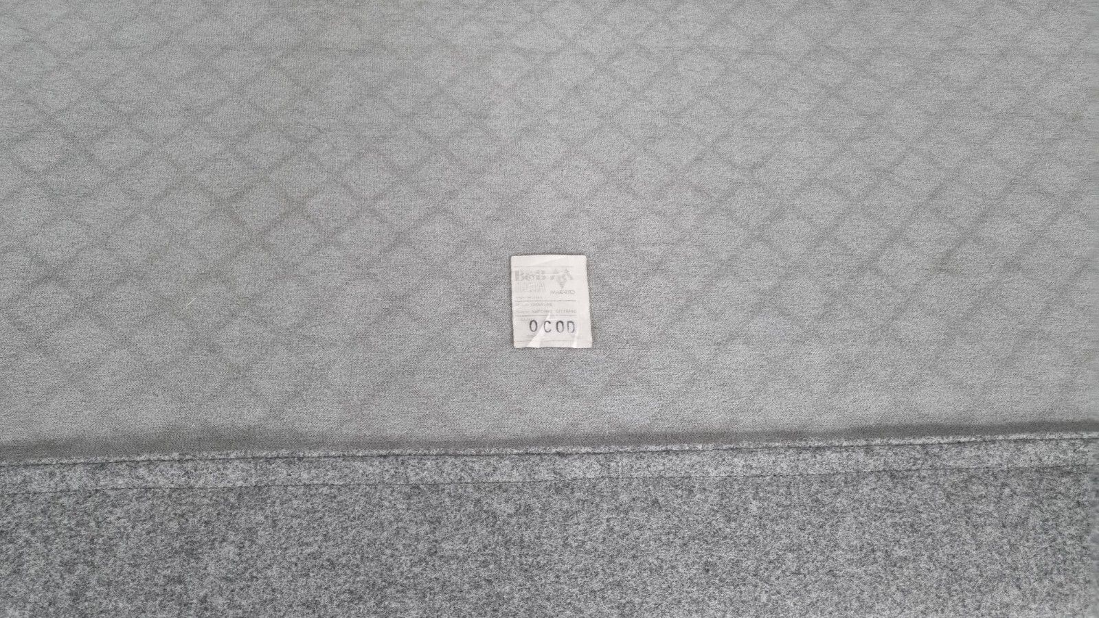 photo vinterior Bb Italia Charles Sofa In Luxuriously Soft Mid Grey Lambswool Stunning Condition