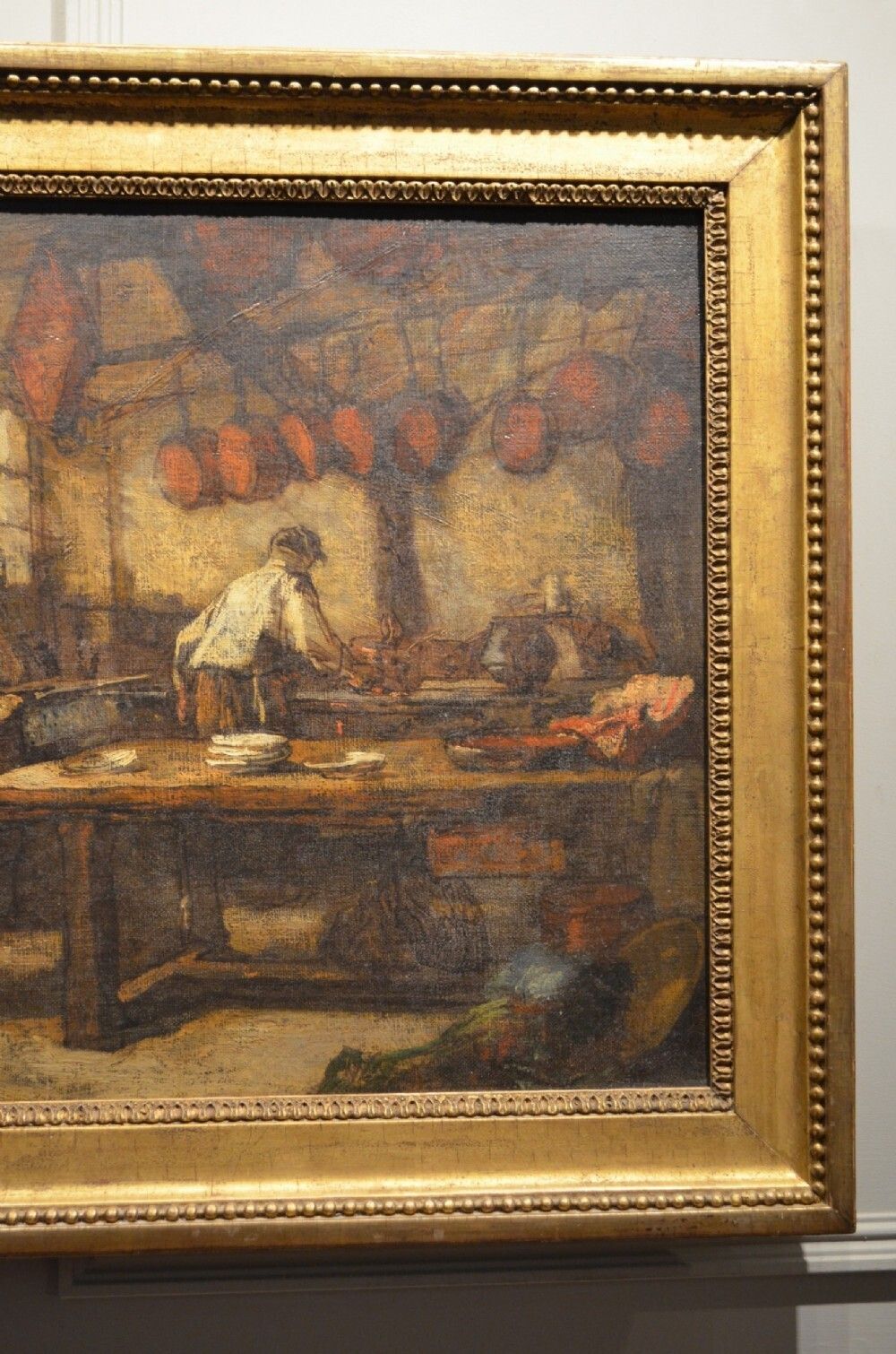 Thomas Couture Oil On Canvas Of An Interiors Scene. photo furniture