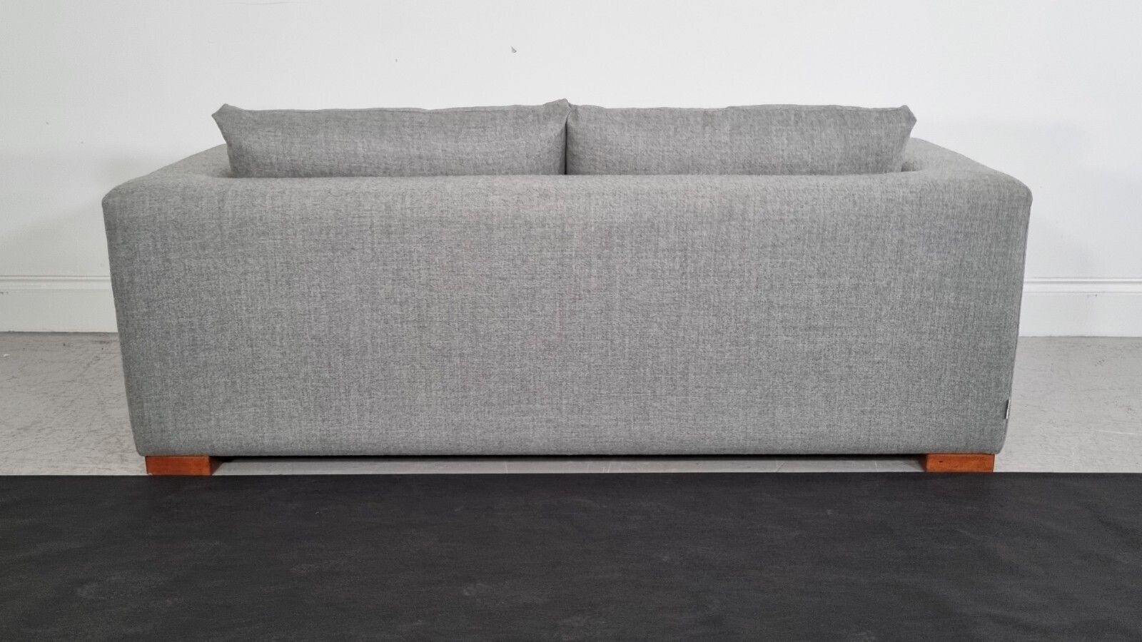 photo for sale Ligne Roset "Castelbajac" Sofa In Light Grey Wool Immaculate Condition