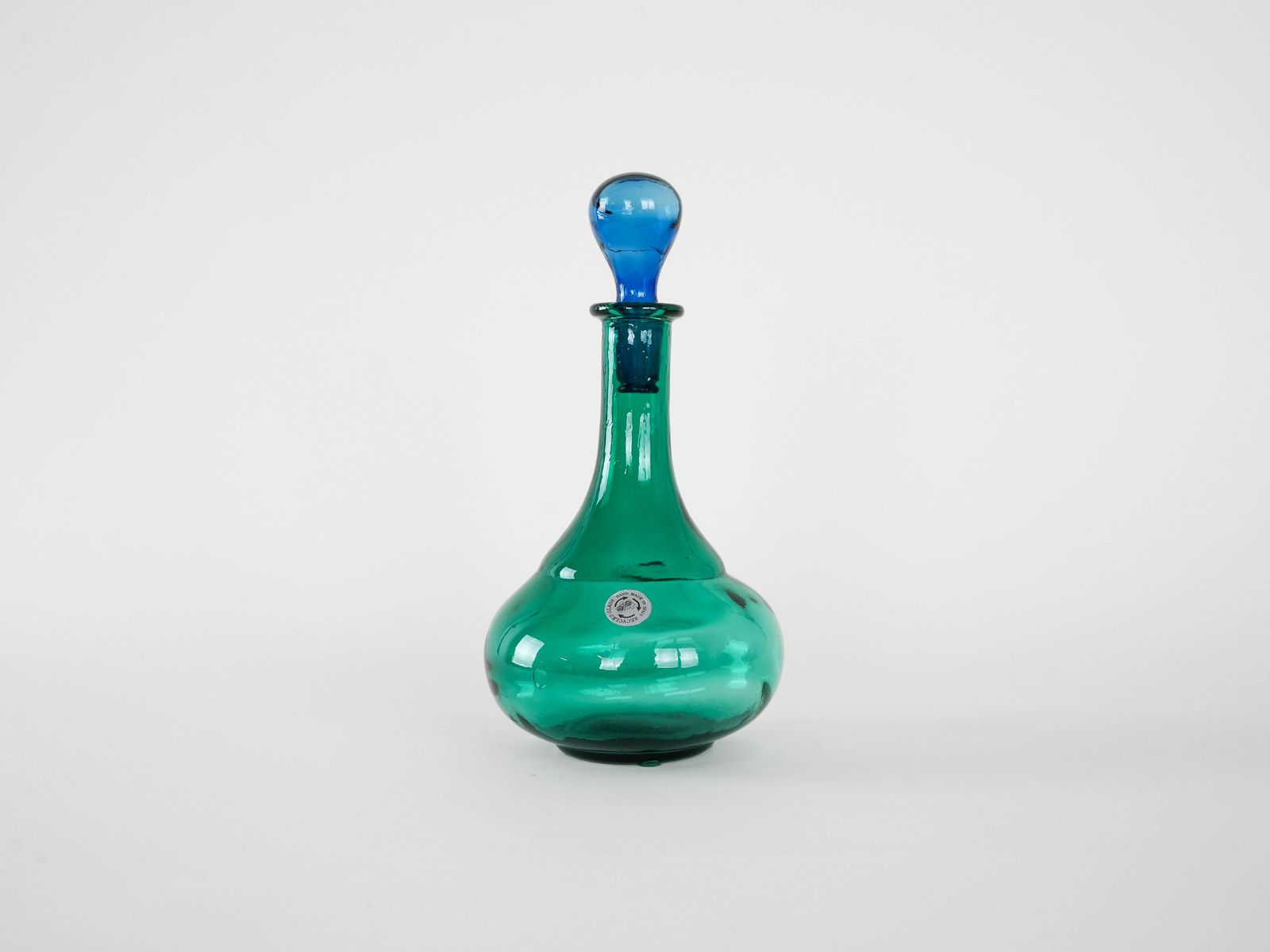 Glass Carafe, Spanish Design, 1990s, Production: Spain photo for sale