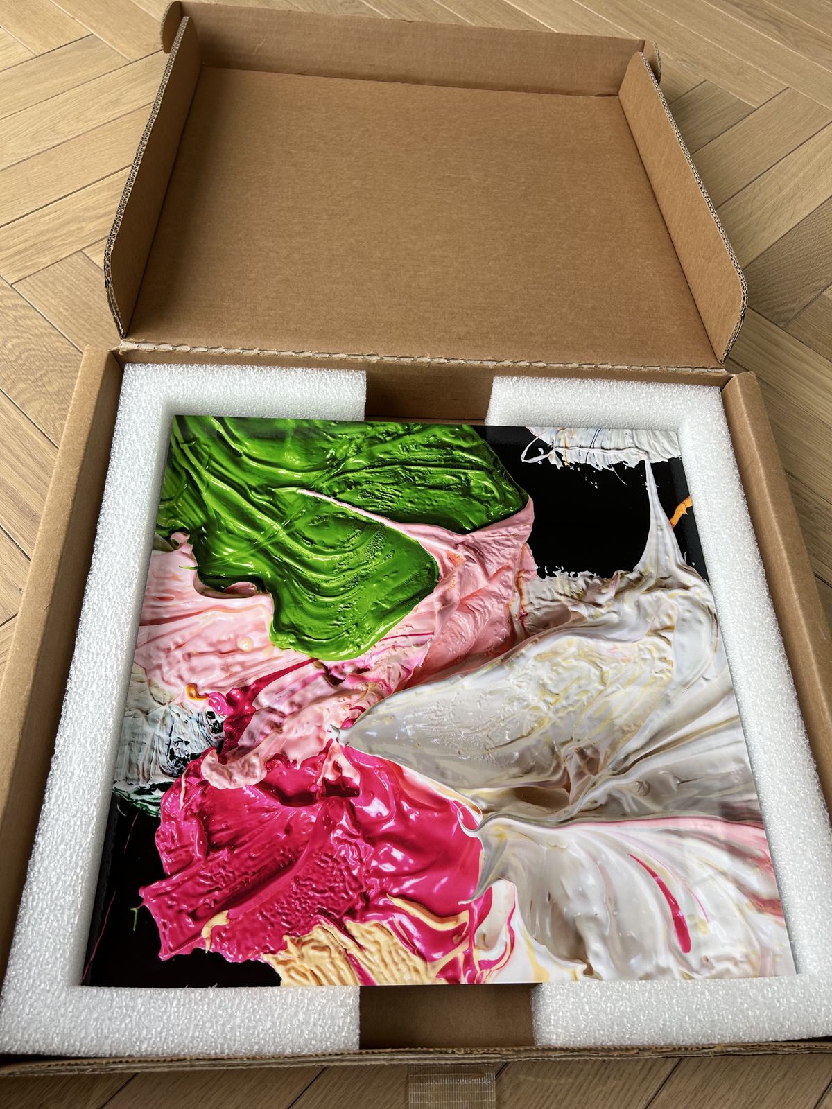 Damien Hirst "Forever" Signed Limited Edition (Never Hung Still In Box) photo furniture
