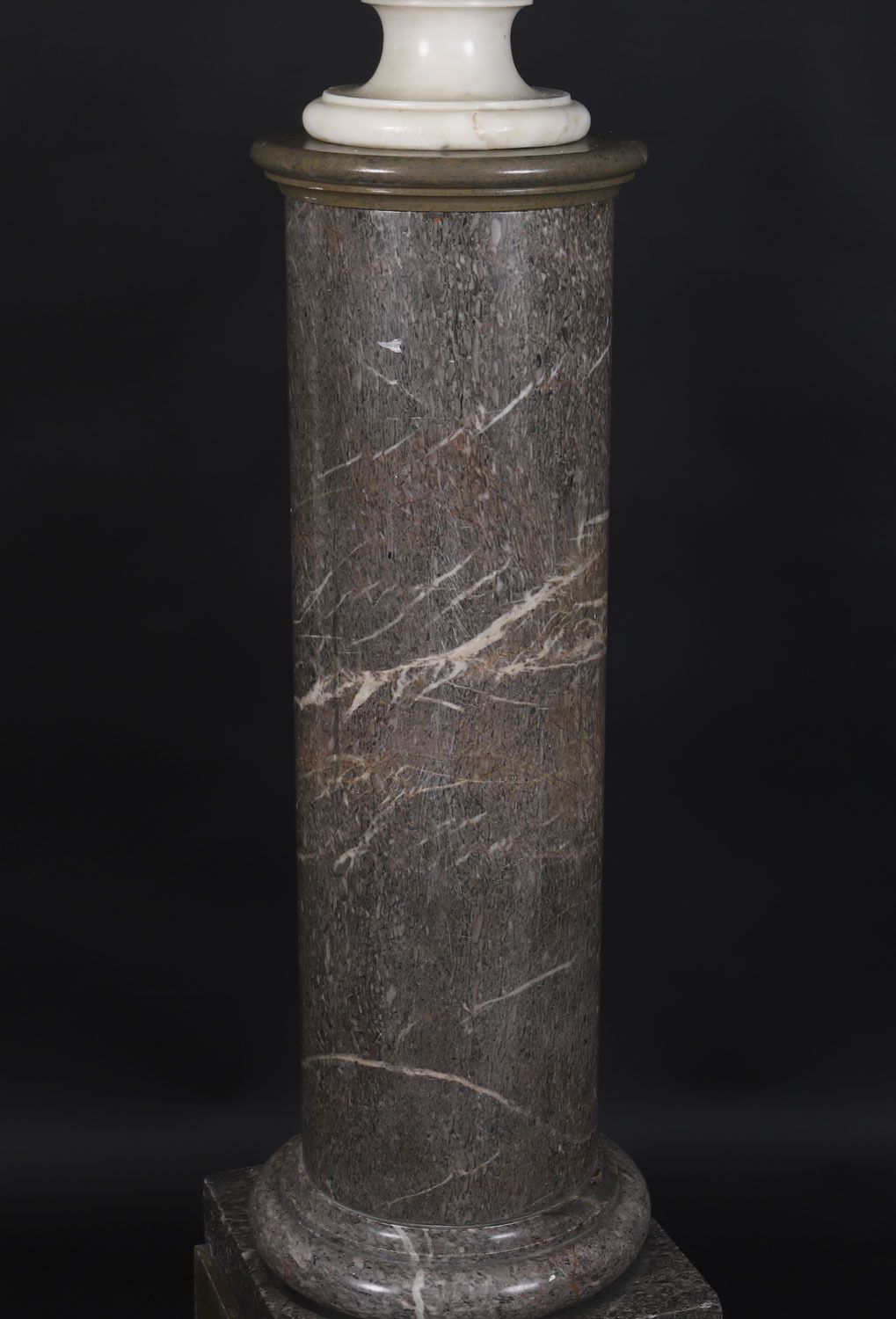 Fine Antique Napoleon Bonaparte Marble Bust & Pedestal  Early19th C  169cm photo 13750.0