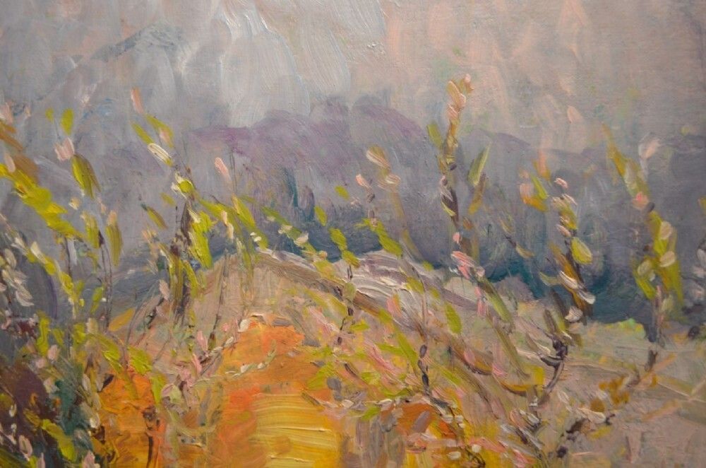 Beautiful Oil On Panel By Jeffrey Pratt Born 1940 photo buy