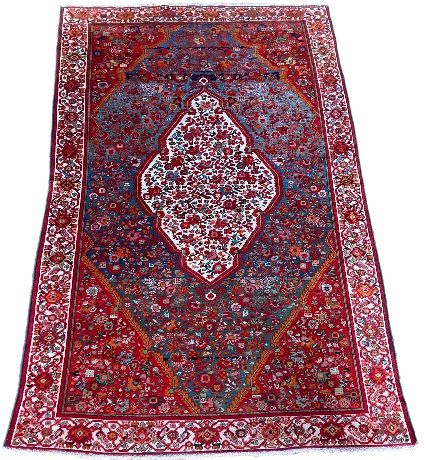 Antique Mishan Malayer Rug 1.98m X 1.32m photo furniture