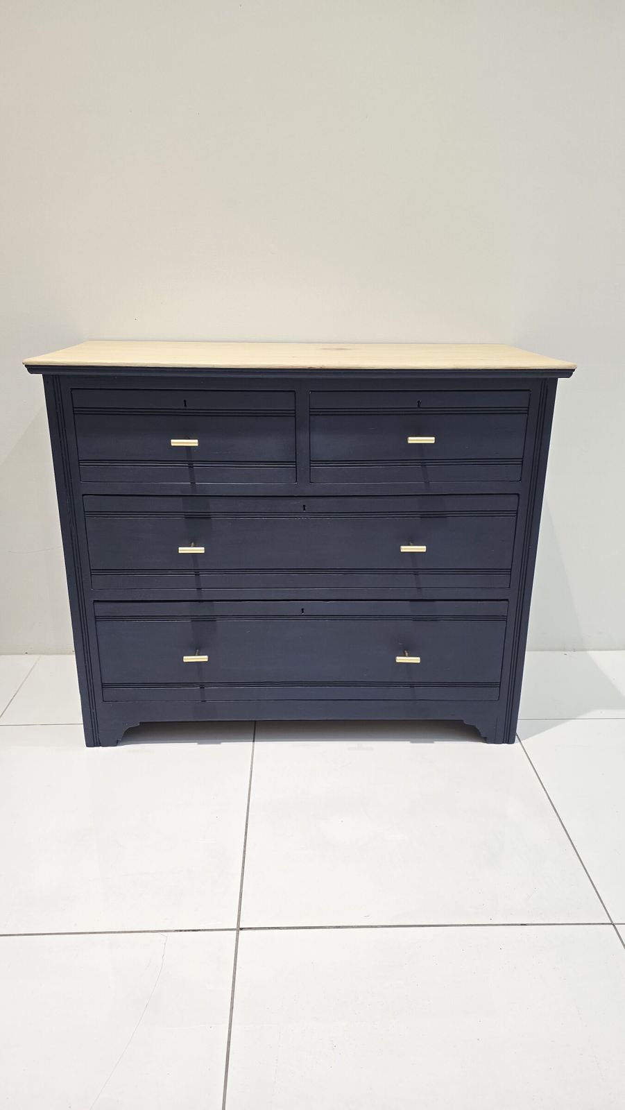 photo for sale Chest Of Drawers In Oxford Navy With 4 Drawers