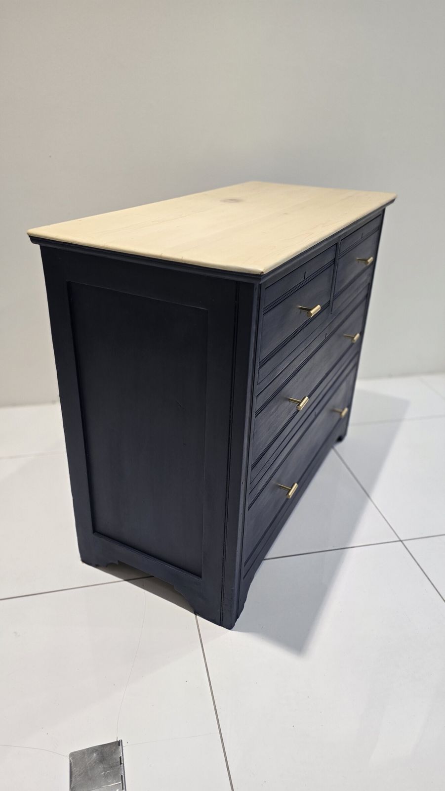 349.0 Chest Of Drawers In Oxford Navy With 4 Drawers photo