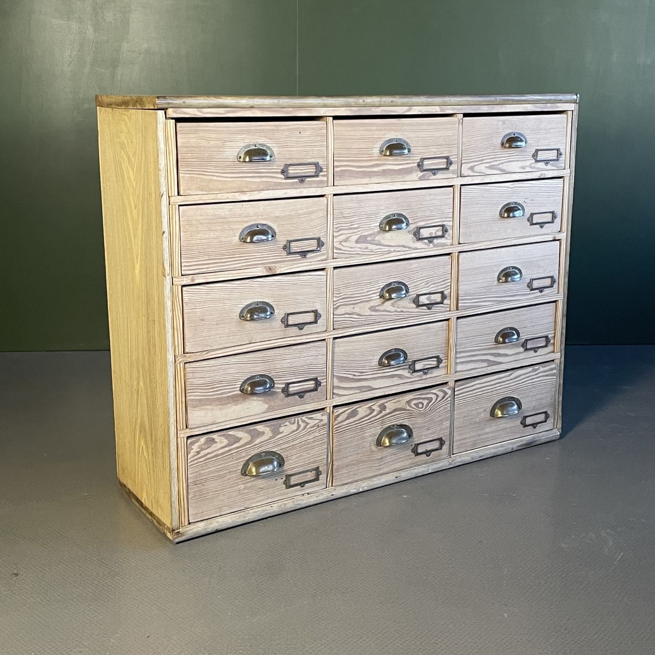 1930s Haberdashery Drawers, Vintage
