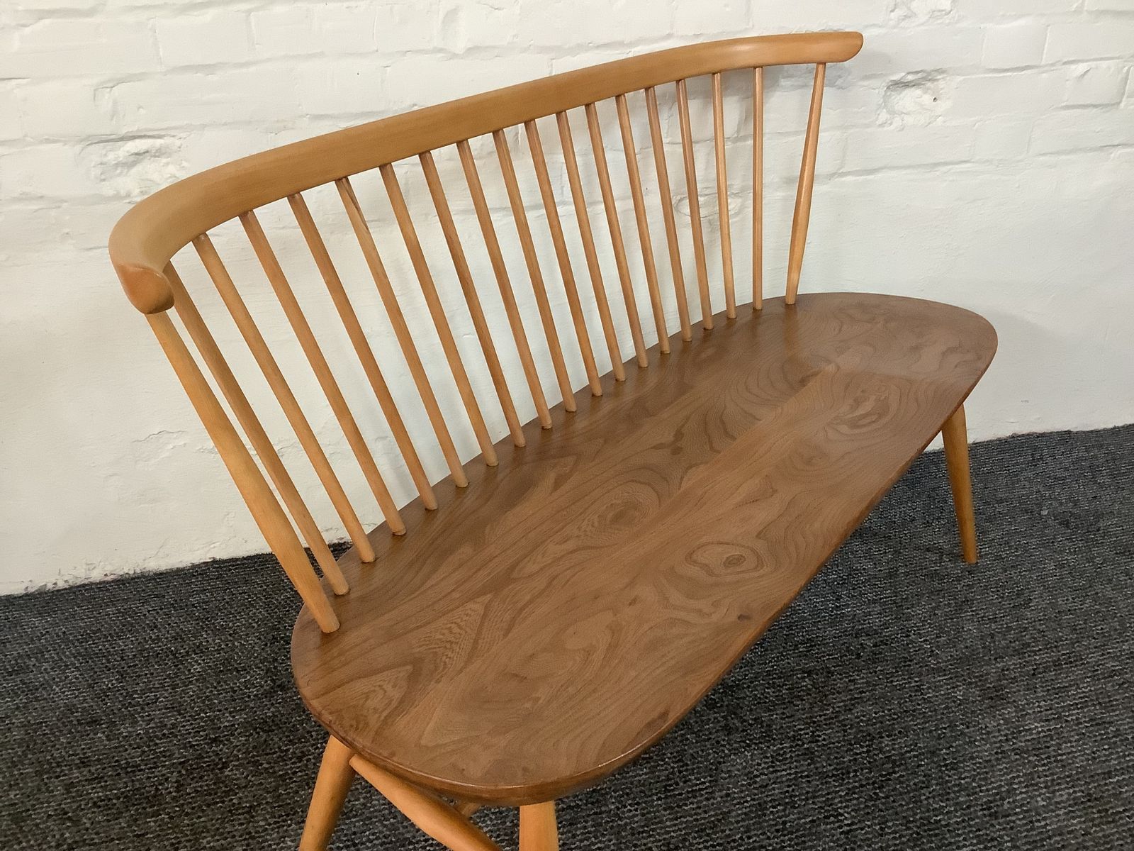 photo buy Ercol Windsor 450 Loveseat, Produced 1960 Onwards.