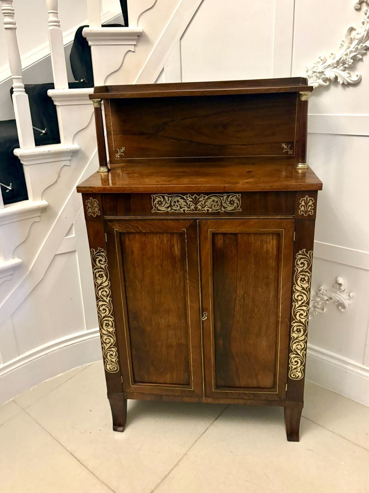 Magnificent Quality Antique 19th Century Mahogany Chiffonier