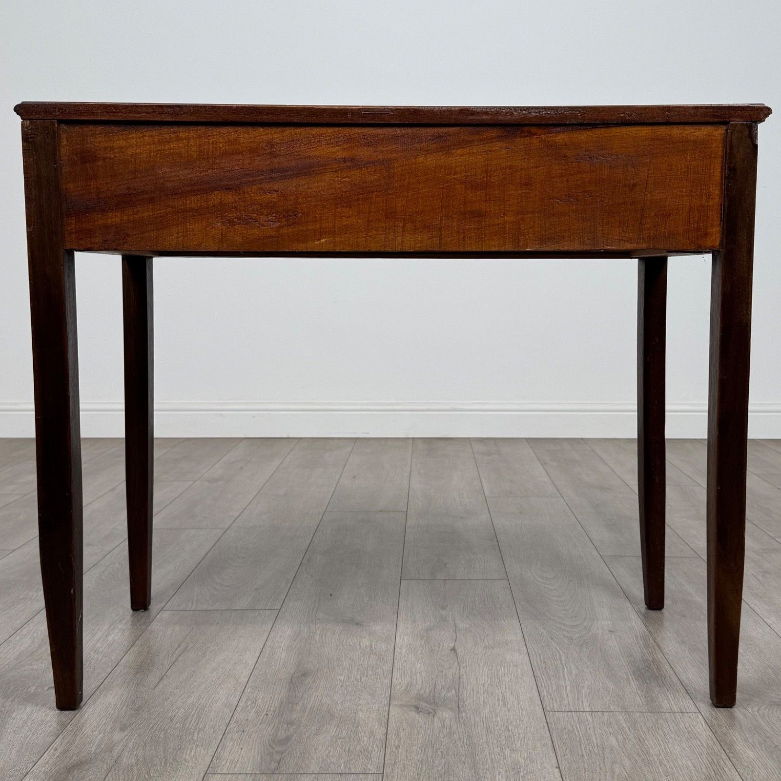 Antique 20th Century Inlaid Writing Table In Mahogany photo 495.0