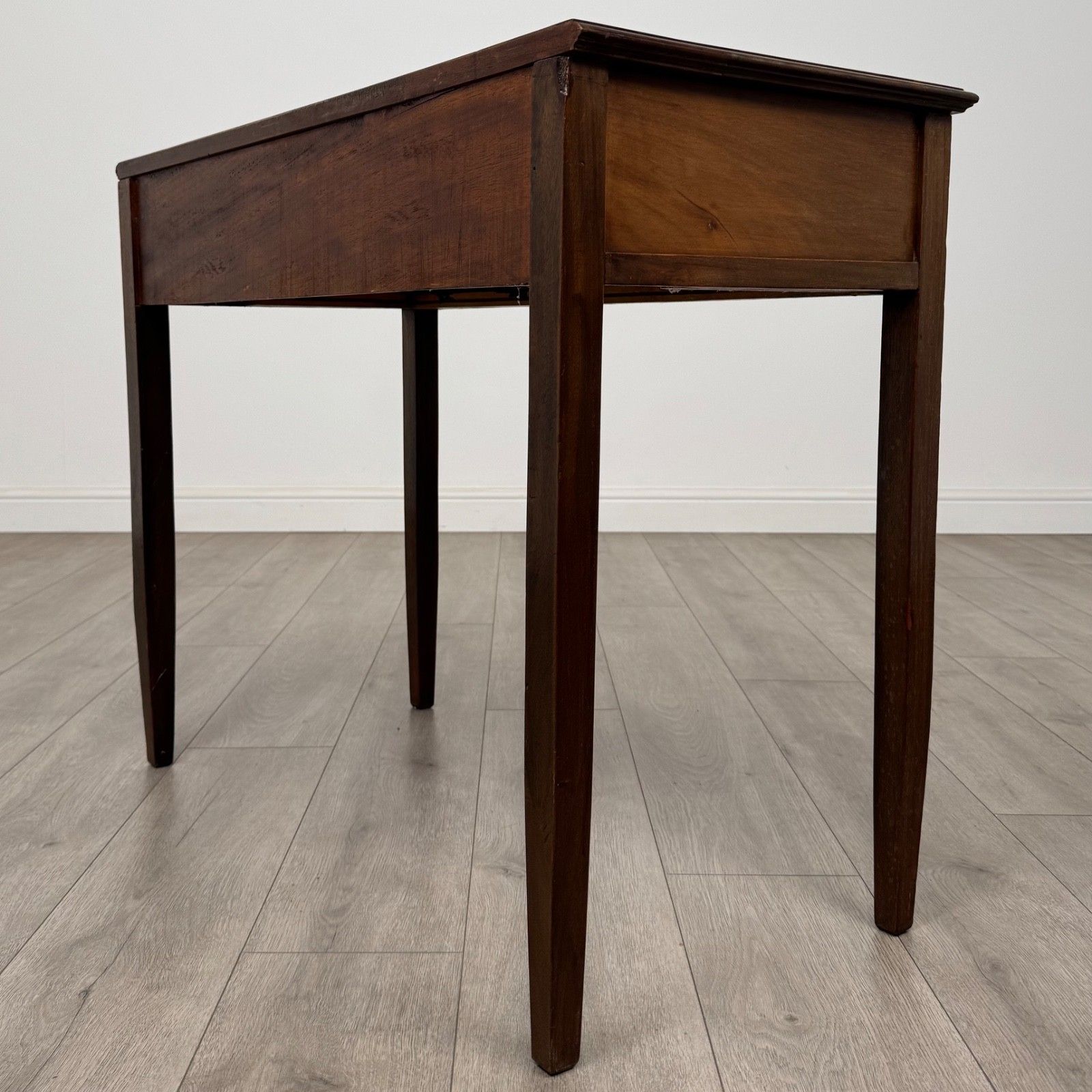 Antique 20th Century Inlaid Writing Table In Mahogany photo vinterior
