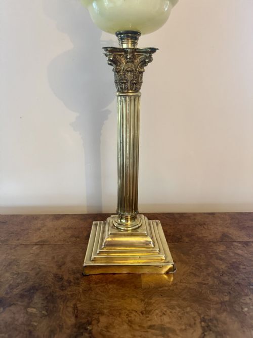 Fantastic Quality Large Victorian Oil Lamp photo 645.0