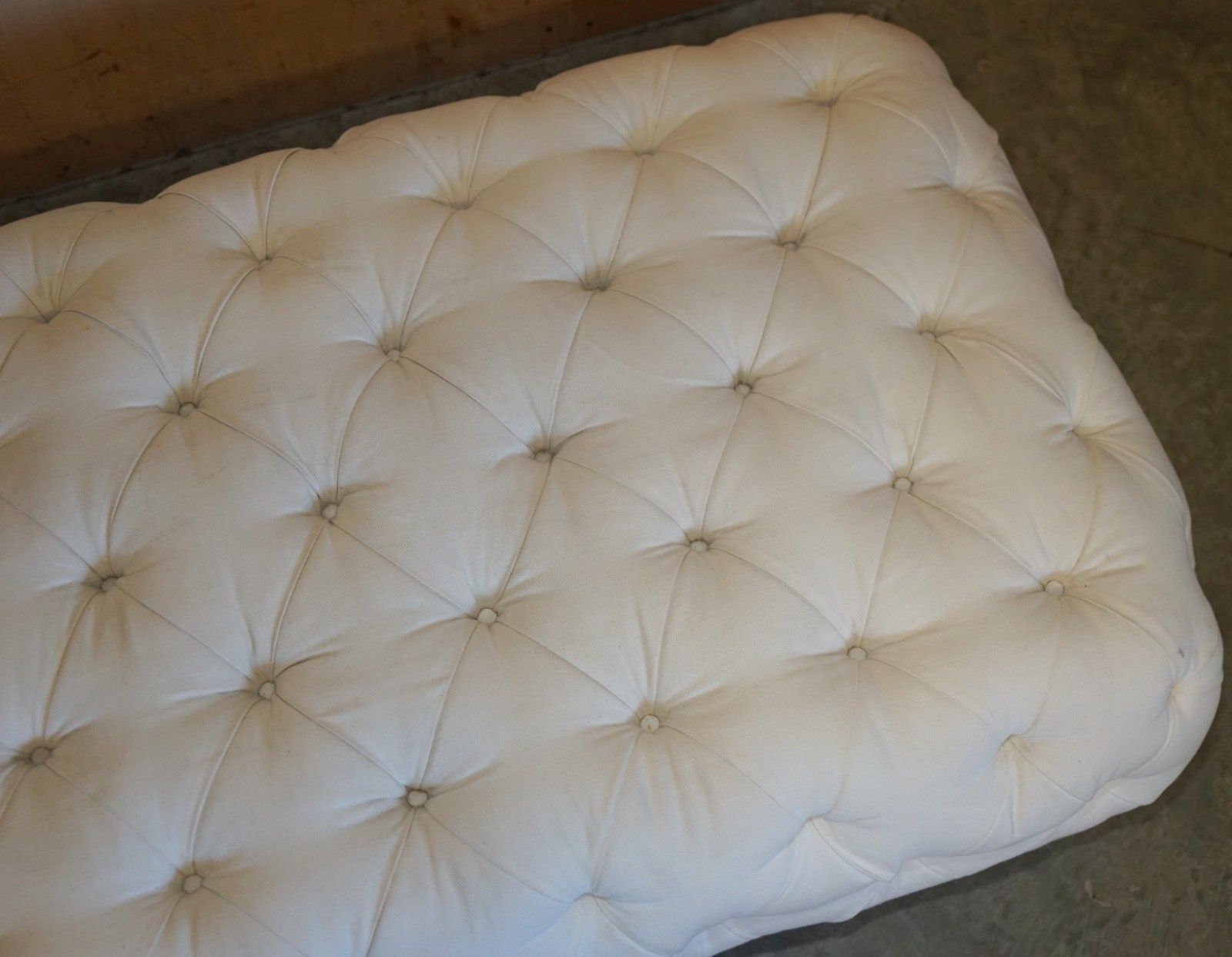 photo furniture Rrp £6640 Extra Large George Smith Chesterfield Chelsea Knight Footstool Ottoman
