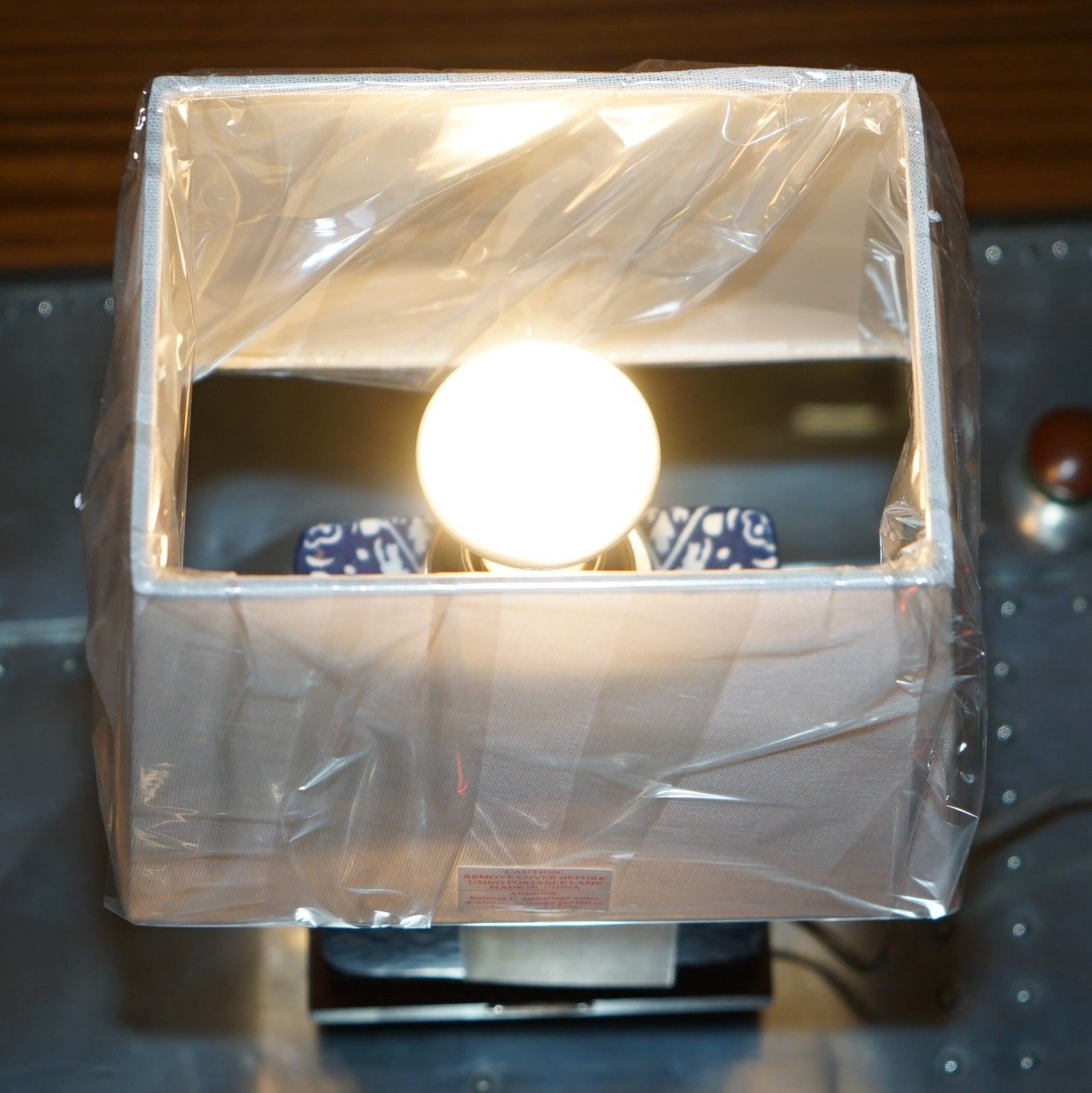 photo furniture 1 Of 8 Brand New In The Box Ralph Lauren Porcelain Cobalt Vineyard Table Lamps