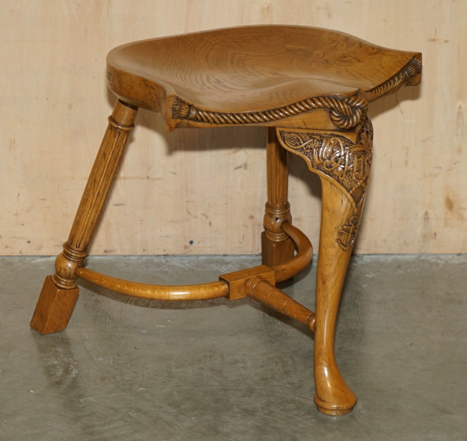 33/200 Stewart Linford Admiral Nelson Trafalgar Bicentenary H.M.S Victory Stool photo vintage