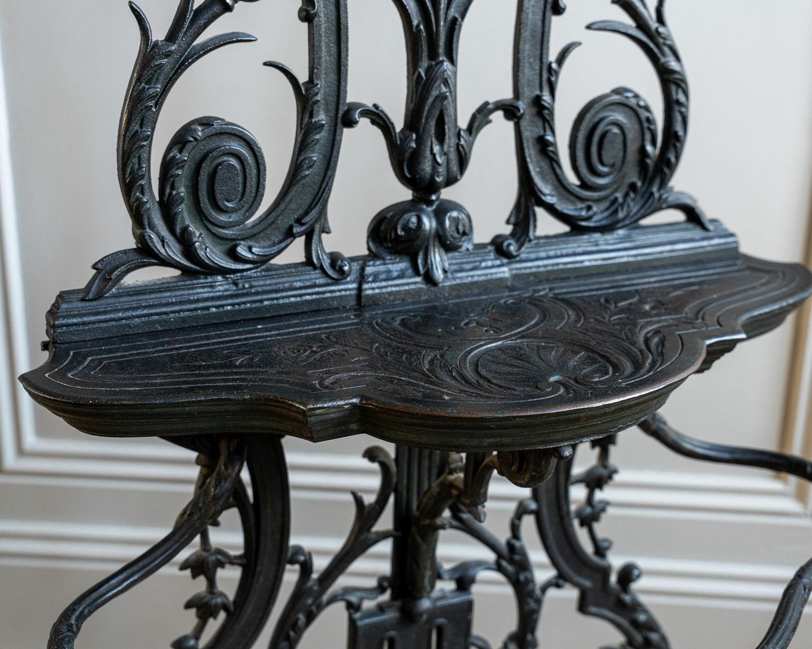 Art Nouveau Cast Iron Hall Tree (Model No. 30) By Corneau Frères photo buy