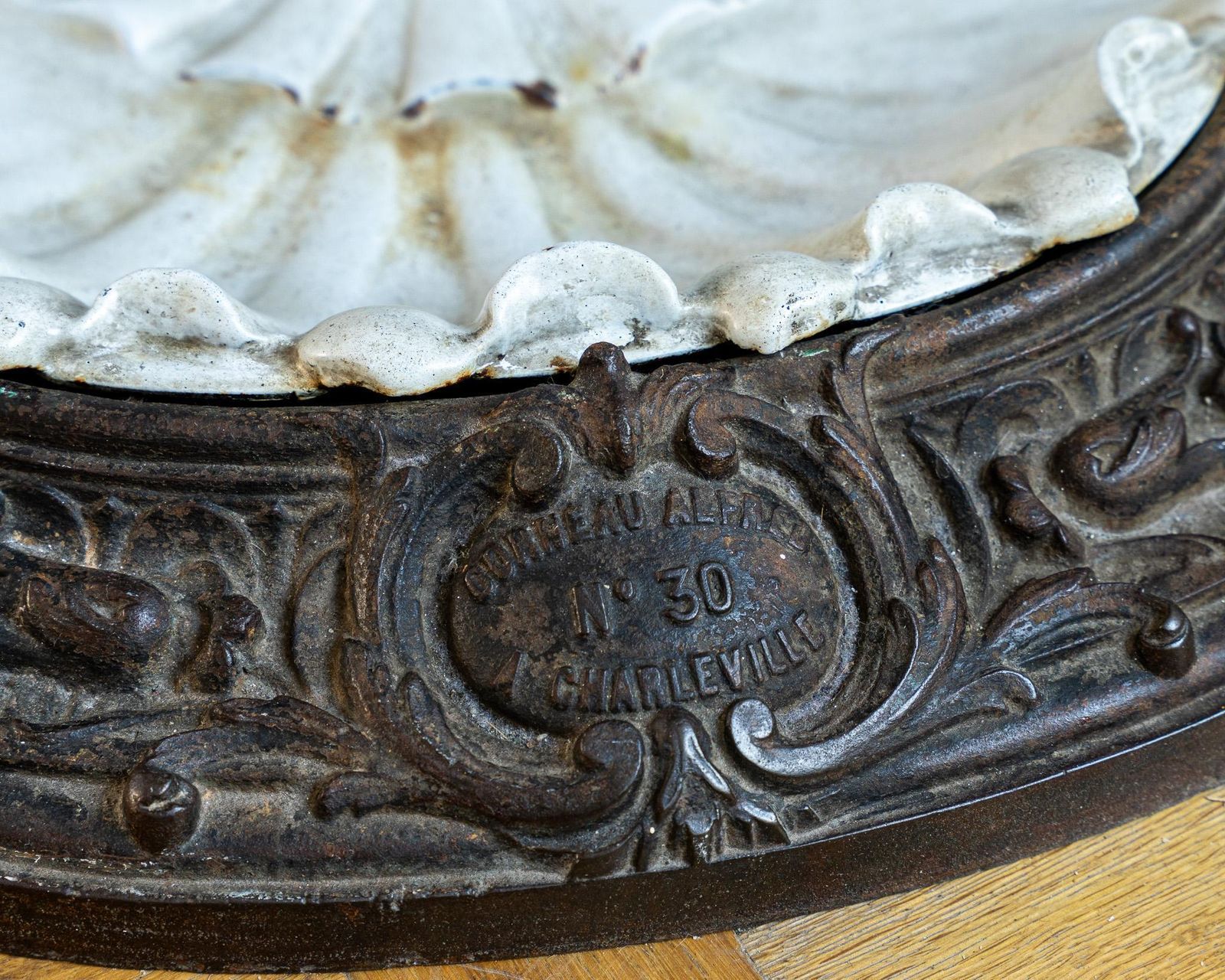 photo furniture Art Nouveau Cast Iron Hall Tree (Model No. 30) By Corneau Frères