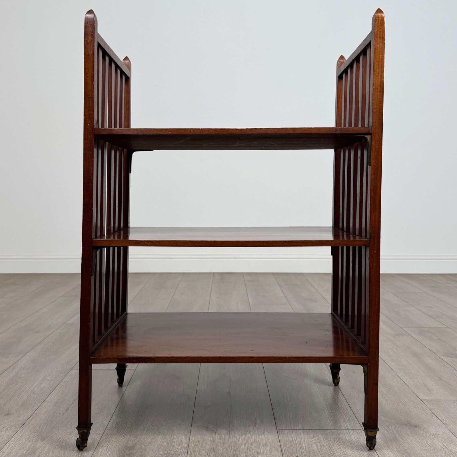 Antique 20th Century Mahogany Bookcase With Unique Design photo Furniture