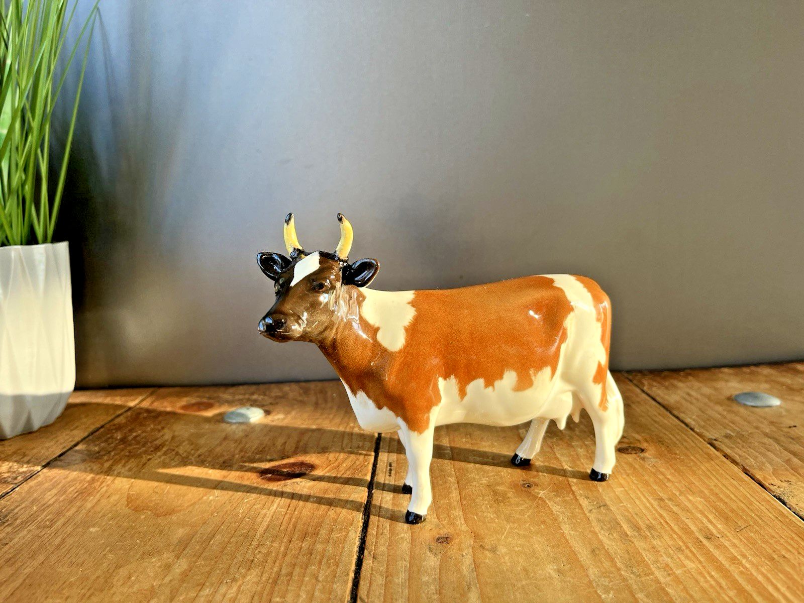Rare Beswick Ayrshire Cow Champion Ch. Ickham Bessie Arthur Gredington 1350 A/F photo Home Decor