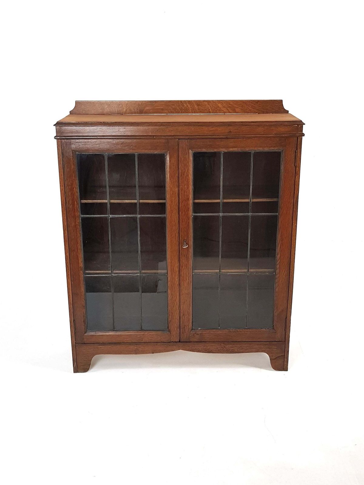 Oak Display Cabinet, 1950s, Vintage photo furniture