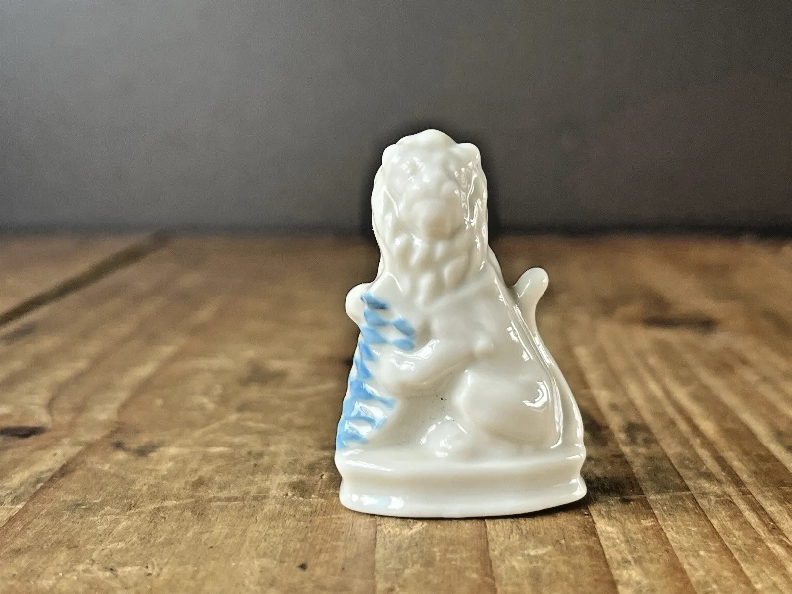Rare Vintage Miniature 4cm Bavarian Nymphenburg Bayerischer Lion 3136 Rauch