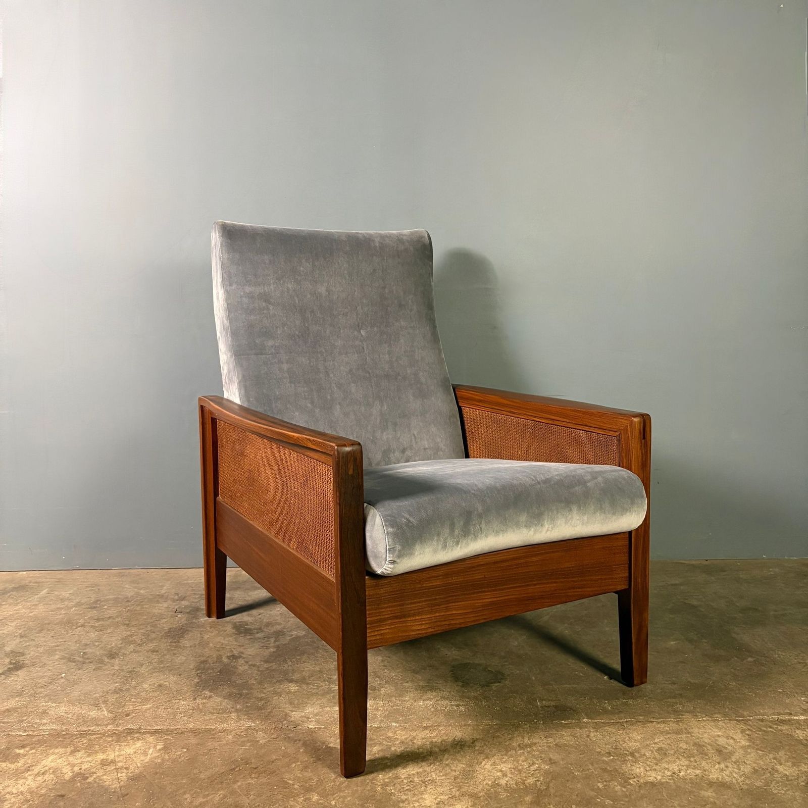Guy Rogers Teak Lounge Chair Mid Century Retro Mcm photo buy