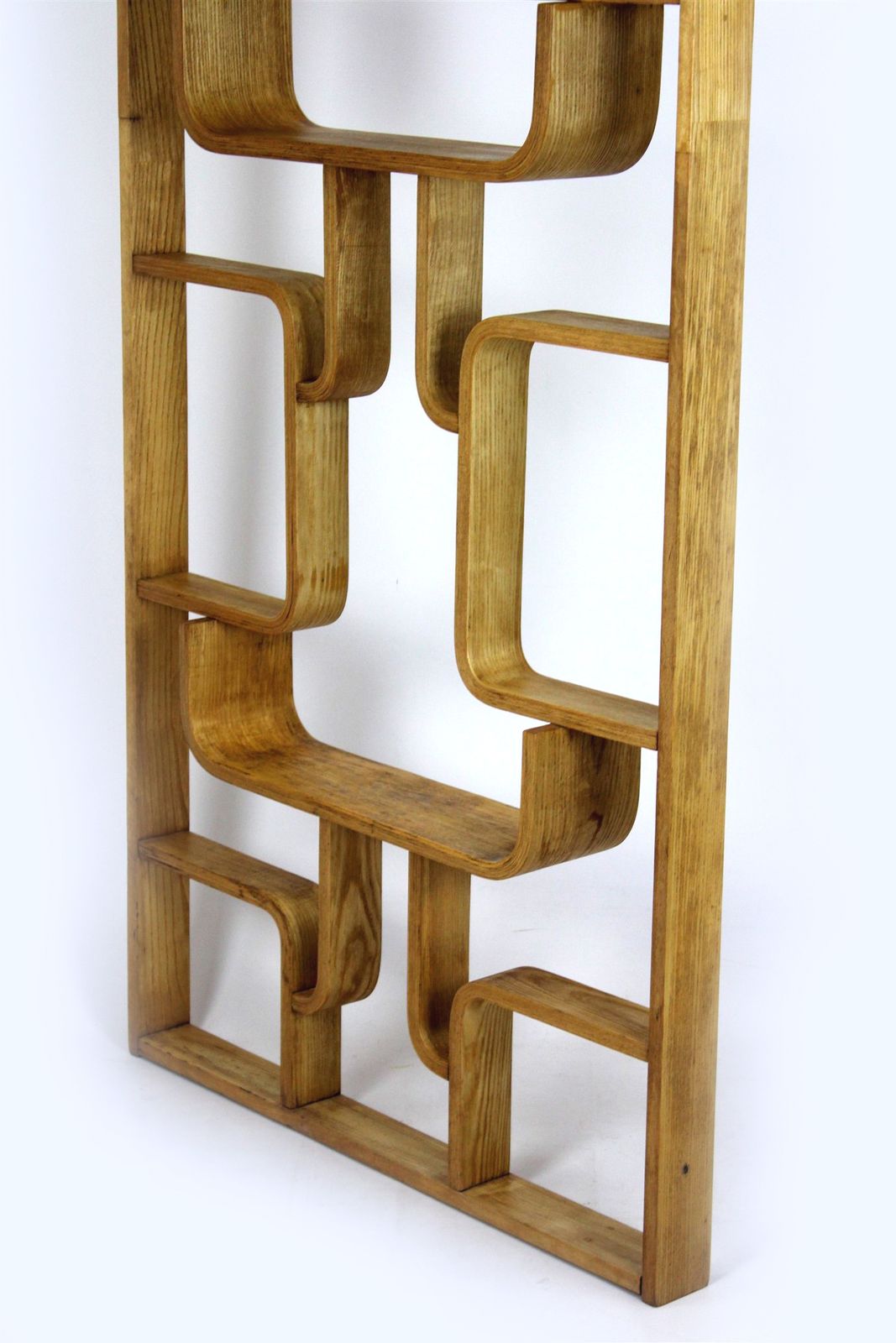 photo for sale Mid Century Room Divider Attributed To Ludvik Volak For Drevopodnik Holesov, 1960s