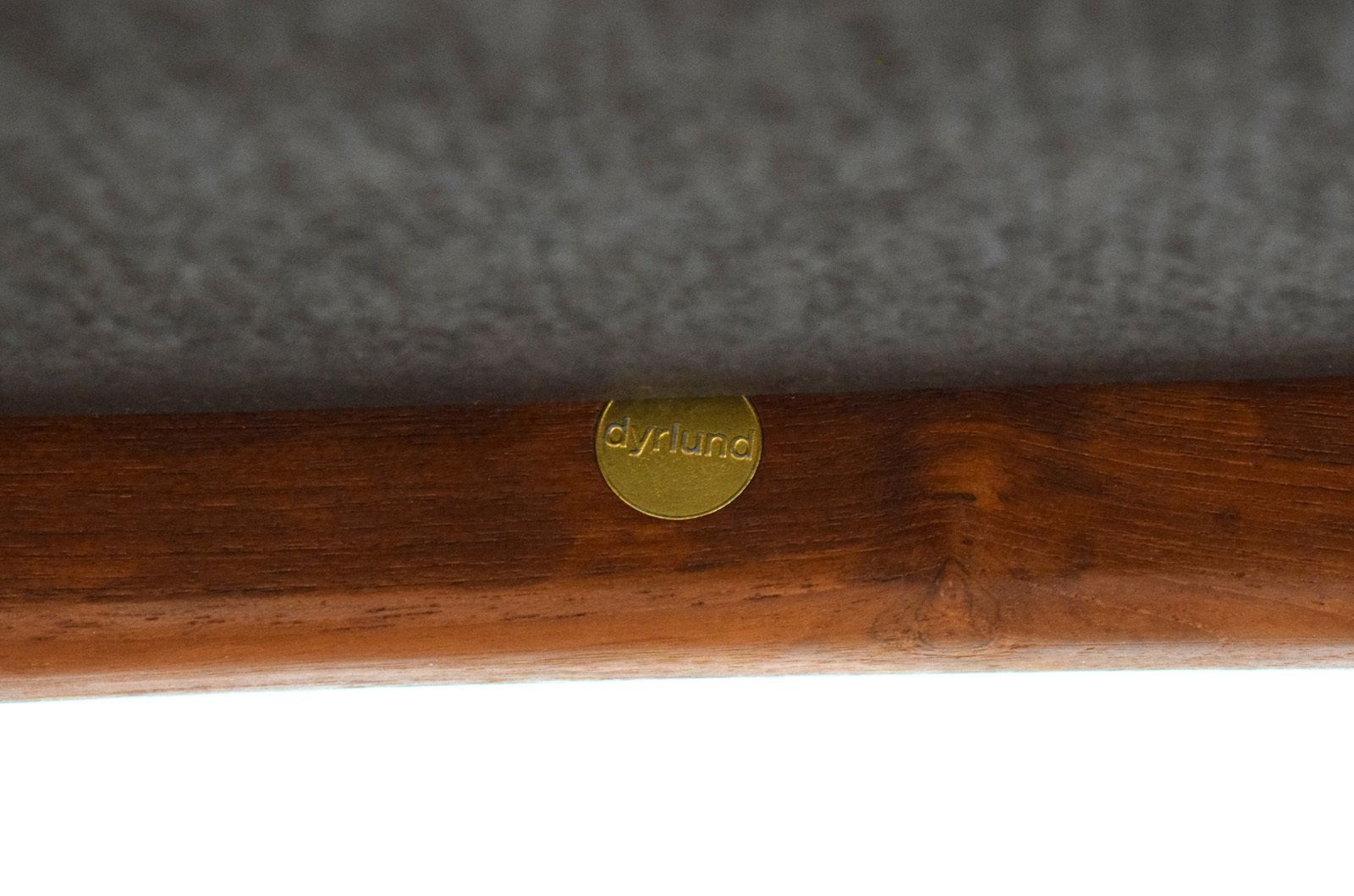 photo for sale Mid Century Danish Teak Armchair From Dyrlund, 1970s.