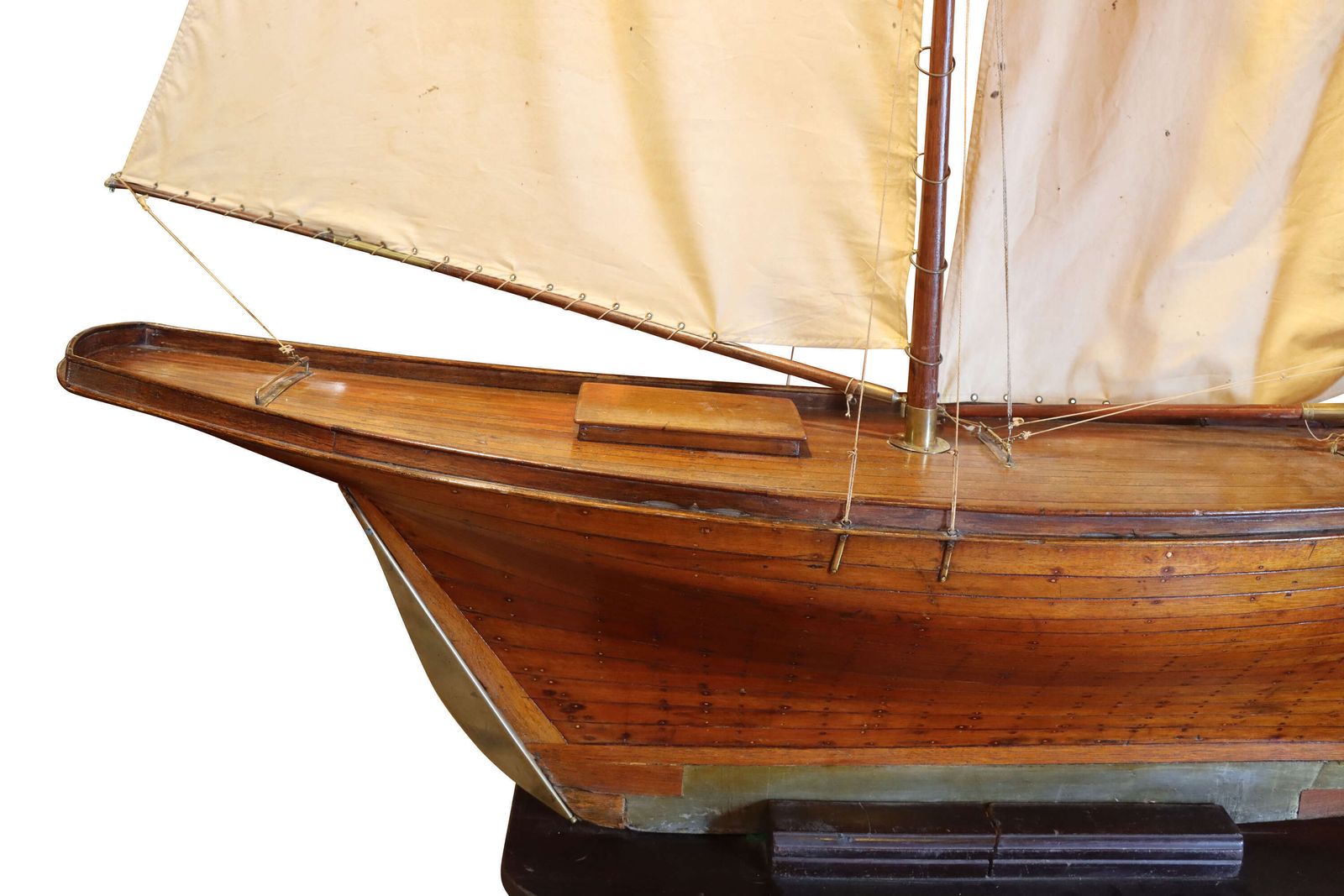 Late 19th Century Scratch Built Ketch Rigged Pond Yacht With Carvel Hull, C.1890 photo for sale