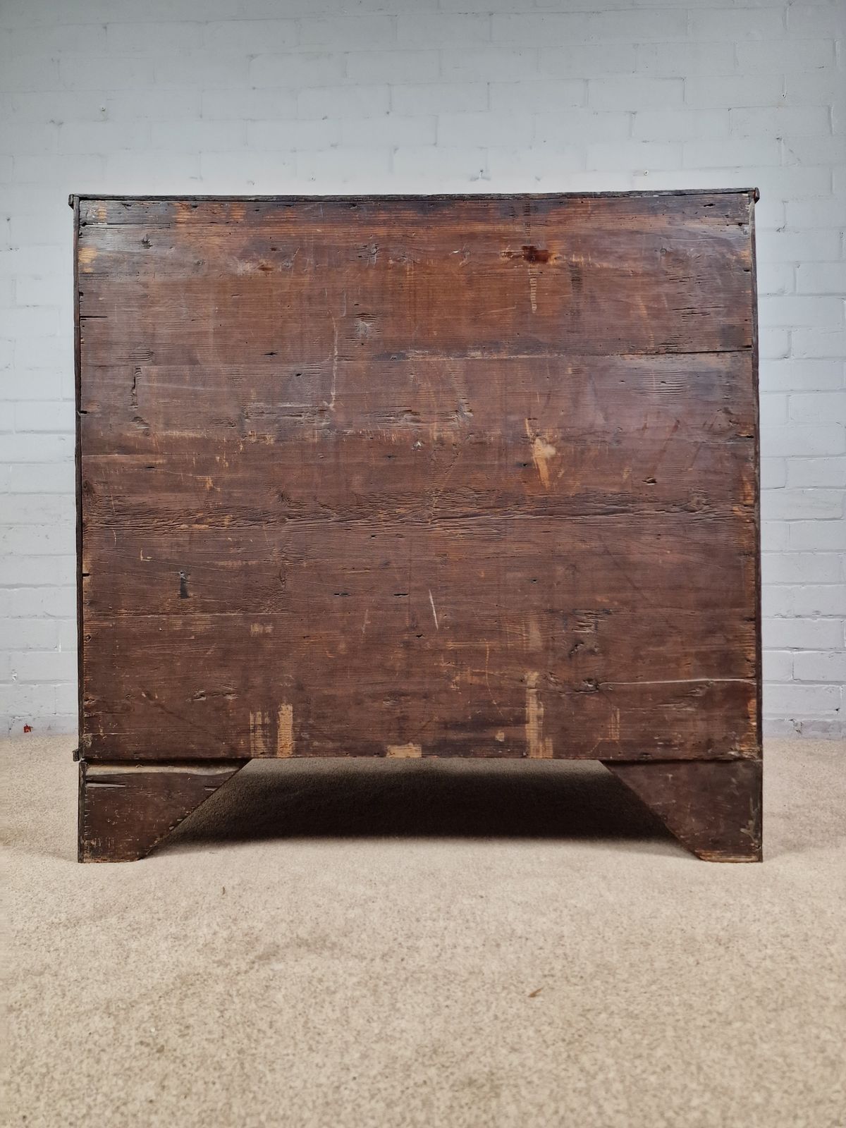 photo furniture Georgian Oak Chest Of Drawers, Mid 20th Century