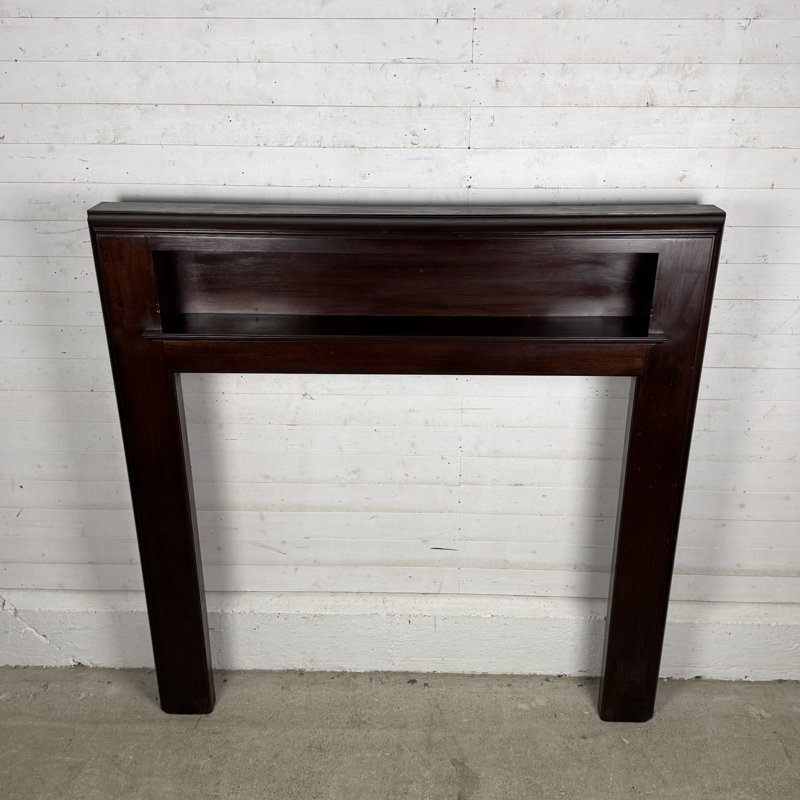 Reclaimed 1930’s Deco Mahogany Fire Surround photo Home Fixtures