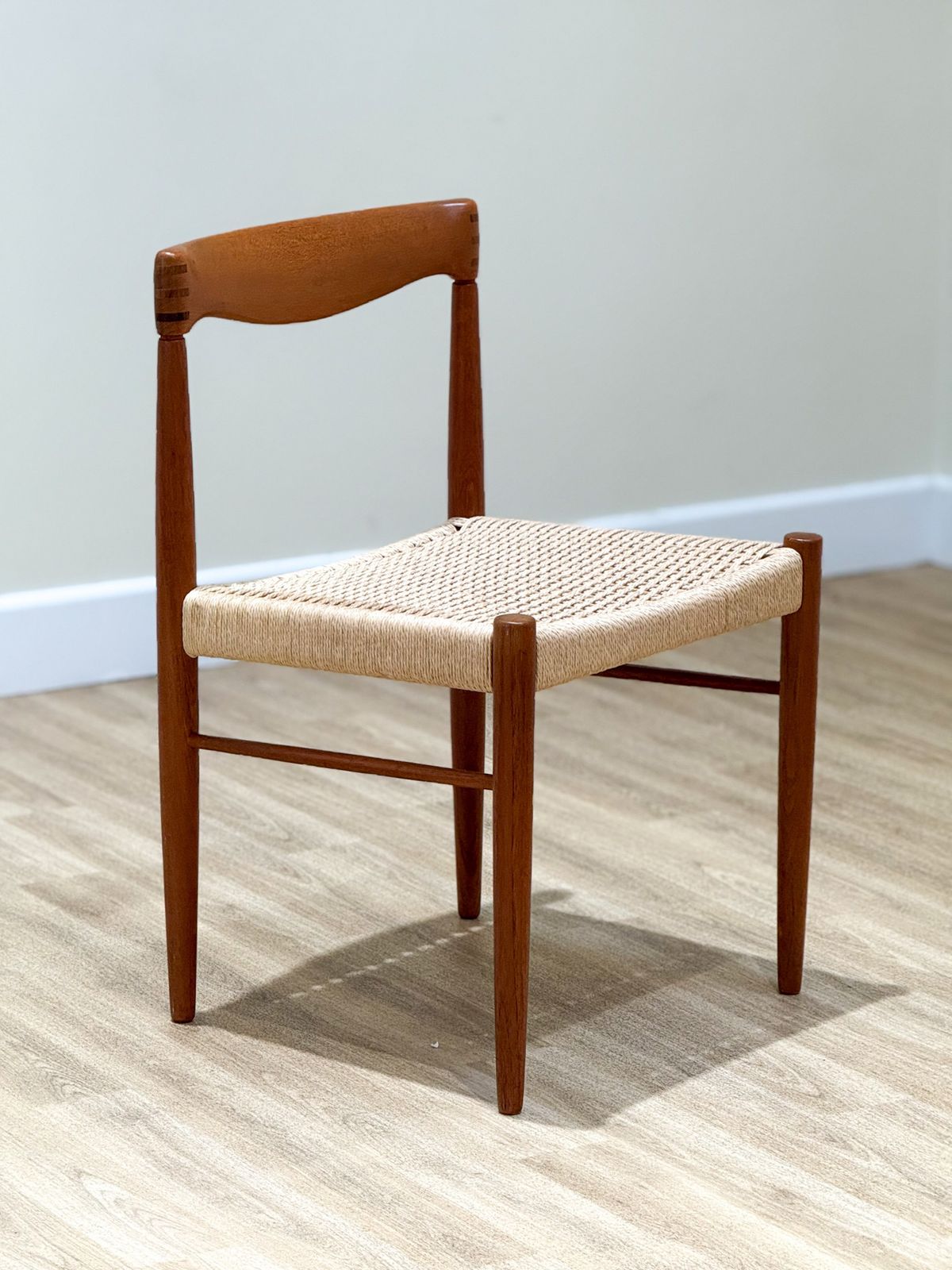 Furniture Set Of Six Bramin Chairs In Paper Cord (By Henry Walter Klien) photo