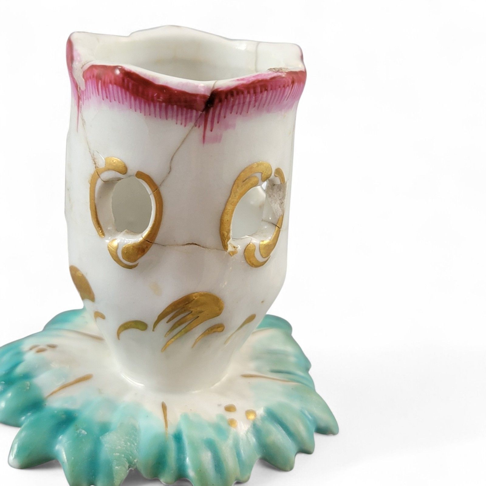 photo vinterior Derby Ranelagh Dancers Porcelain Candlestick Pair C.1760 Complete Sconces