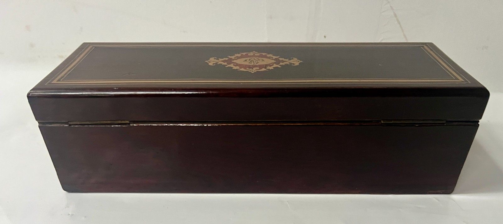 Glove Box In Thuya Magnifying Glass Napoleon III Marquetry Ball 19th Century photo vinterior