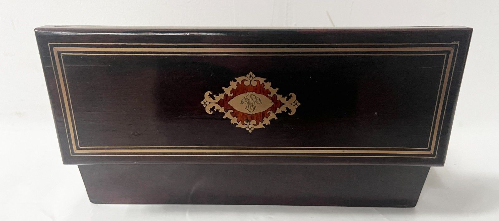 Glove Box In Thuya Magnifying Glass Napoleon III Marquetry Ball 19th Century photo buy