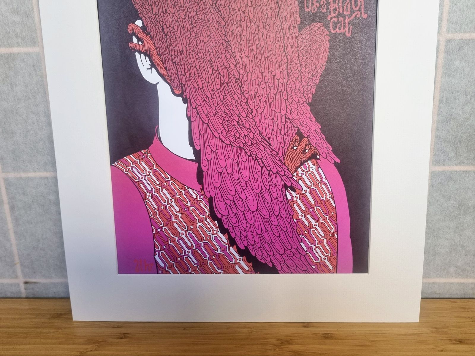 Gig Poster Art Print, Daniel Higgs Illustration, Den Haag Concert Artwork, 2000s Music Wall Decor, Alternative Design photo 75.0