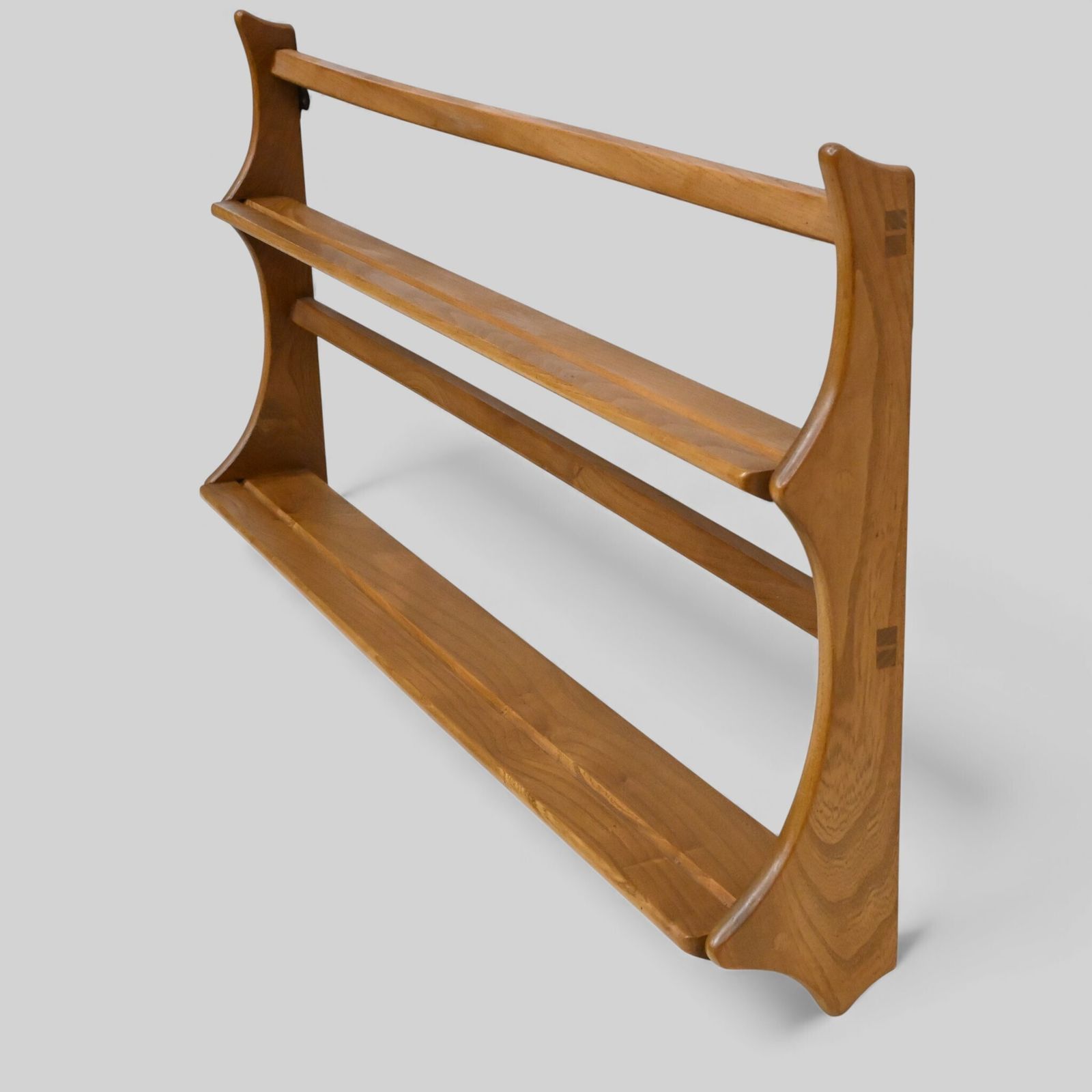 Ercol Hanging Plate Rack Model 268 Natural Finish With Fixings Free Uk* Delivery photo Furniture